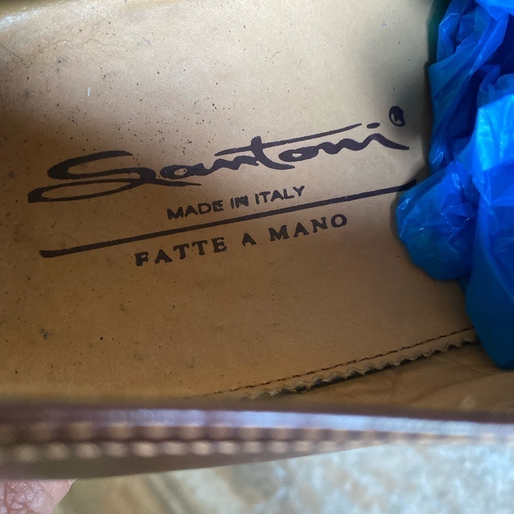 SANTONI Vintage Cap-toe Oxford - Picture 11 of 14